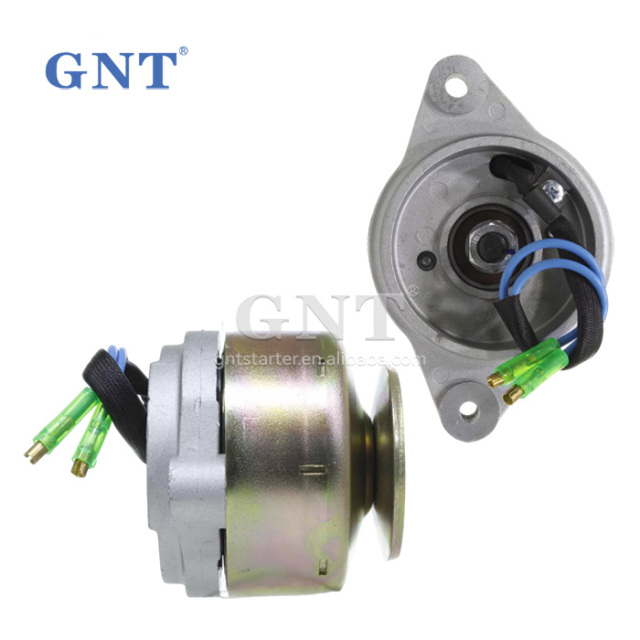 12V 14A Alternator compatible with Compatible with Kubota Excavator K008 KH007 KH41 KH35 Engine 05740466 6652721 6686133 114516 10932N