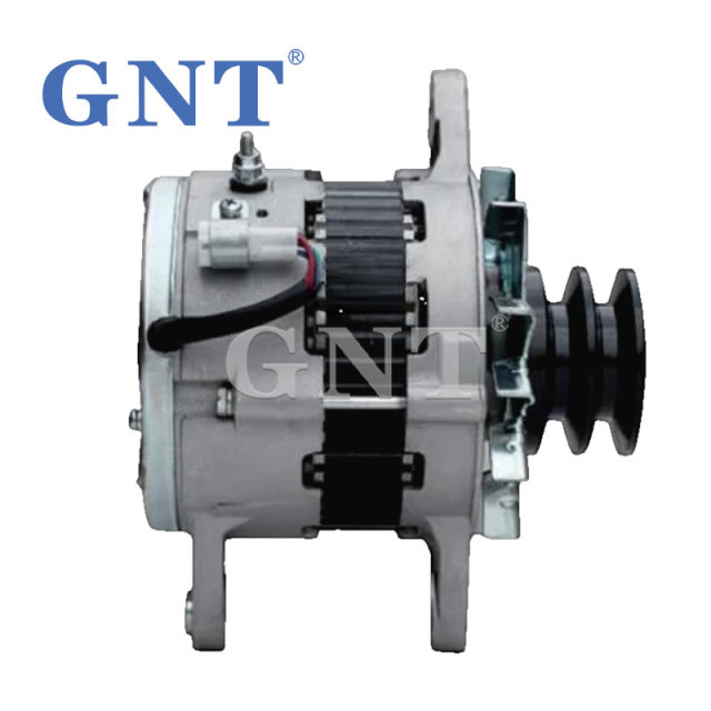 24V 60A Alternator compatible with HINO Ranger H07D J07C Engine 270401102 270401102A 270401103 270401103A 270401104 270401104A
