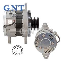 24V 60A Alternator compatible with HINO Ranger H07D J07C Engine 02141021012 02141021013 02141021014 02141021015