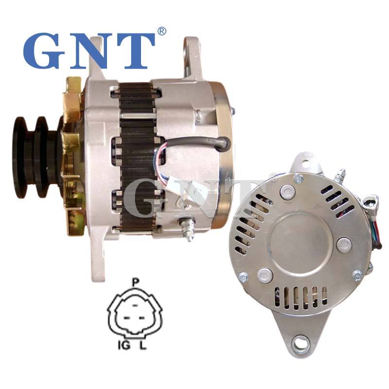 24V 55A Alternator compatible with Nissan UD780 Engine 23100Z5673 23100Z5702 02011022510 02011022511 02011023014 02011023015 02011520420 02011520421