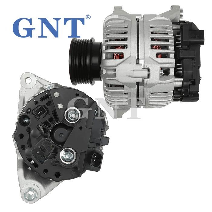 12V 90A Alternator compatible with IVECO F4GE0404A Engine 0124320002 0124325052 0986042670 0986081360 1986A00727 2855975 C8520046A