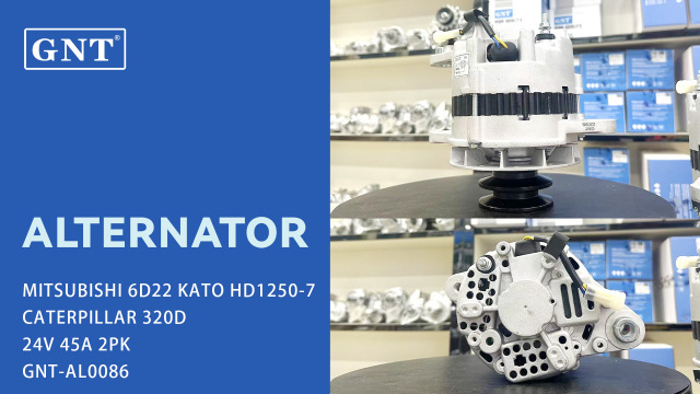 24V 55A 2PK High quality Alternator for MITSUBISHI 6D22 3436801100, A004TU3088, A4T66686, A4TU3088, ME017632, LRA02994, LRA2994