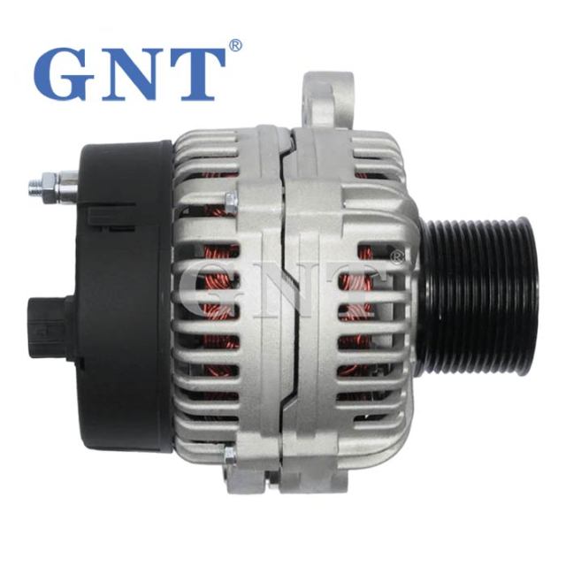 24V 90A Alternator compatible with IVECO 380E Engine 2995980 2998644 2998646 500315943 500331736 500337394 504028095 504065776 504109413