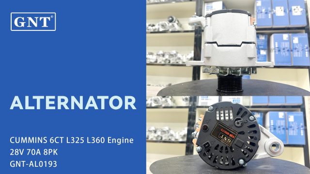 24V 70A Alternator for KAMAZ 4308 Cummins EQB Engine 4973876X 37T6701001A Z3900520 AVE276A5 JFZ276W JFZ276W-VPP 1-3046-25W 1-3441-25W 3701800060