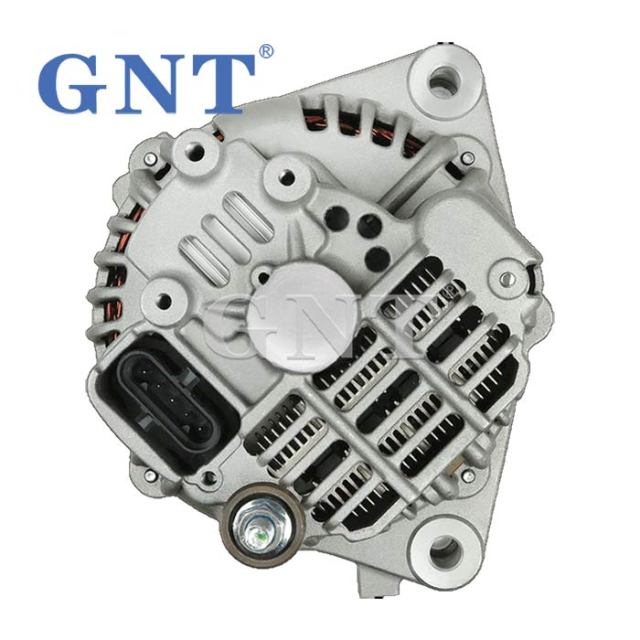 24V 100A Alternator compatible with VOLVO D7E280 Engine A004TA8591 A004TA8591AM A4TA8191 A4TA8191M A4TA8591 A4TA8591AM 114303 116014