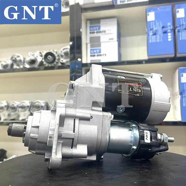 24V 10T 4.5KW Starter compatible with 6D102 NIKKO Engine 38644320 6008634410 6008634510 6008634610 0240003060 0240003070 0240003240