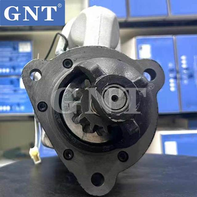 24V 11T Starter compatible with Komatsu 6D110 Engine 6008137111 6008137112 6008137113 6008137122 6008137150 6008137151 6008137152 6008137153