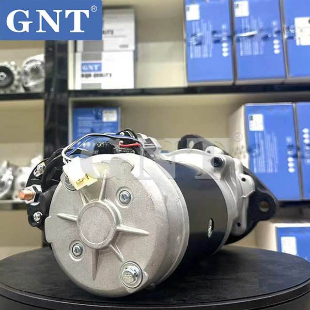 24V 11T Starter compatible with Komatsu 6D110 Engine 6008137111 6008137112 6008137113 6008137122 6008137150 6008137151 6008137152 6008137153