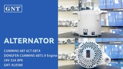 24V 55A New Alternator compatible with CUMMINS 6BT 6CT 6BTA 6BT5.9 Engine 4938600 C4938600 37N01010