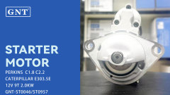 1633361 3335930 CATERPILLAR Starter PERKINS Engine C1.8 C2.2 E303.5E Starter Motor 1850866 18508660 185086600 U85086771 U85086790 U85086800