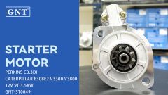 GNT Starter KUBOTA Engine V3300 M008T80871, M008T80872, M008T80874, M8T80871, M8T80872, M8T80874, M8T70971, 18965N, 300N10875Z