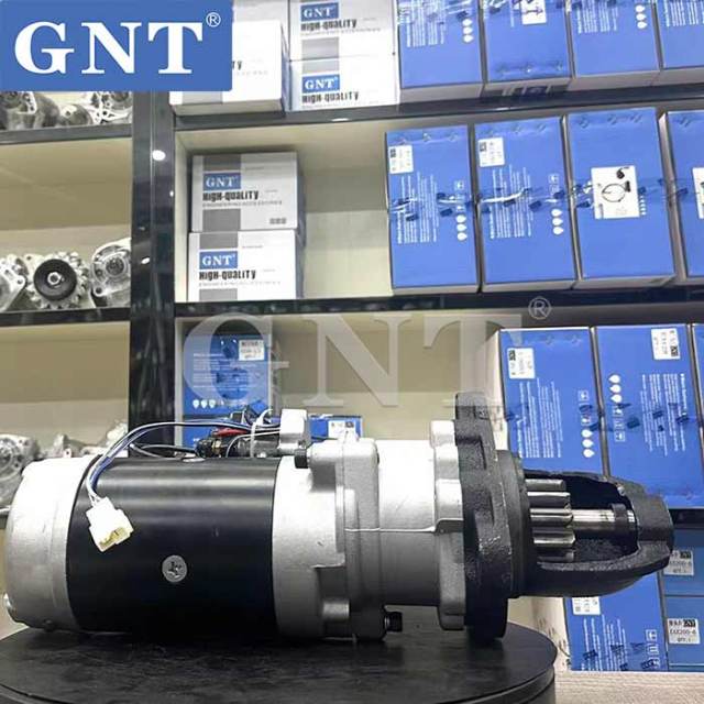 24V 11T Starter compatible with Komatsu 6D110 Engine 6008137111 6008137112 6008137113 6008137122 6008137150 6008137151 6008137152 6008137153