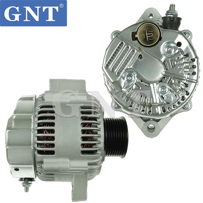 12V 140A Alternator compatible with JOHN DEERE JD6081 Engine RE34890 RE46608 RE60745 SE501380 TY6762 10459517 LRA1943 LRA01943