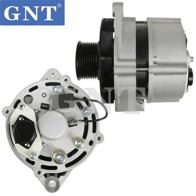 12V 75A Alternator compatible with JOHN DEERE 6068HF250 Engine 9120060040 9120060041 A187873 3920679 46550712 C000900010170 MG482