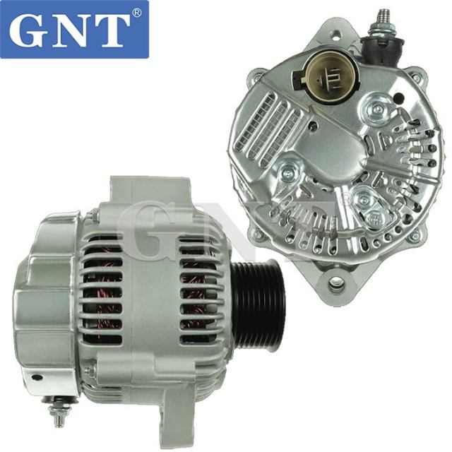 12V 140A Alternator compatible with JOHN DEERE 6076HRW35 Engine 0210800520 1002116420 1012117780 1012117130 DAN2011 DAN2036 JA1616IR