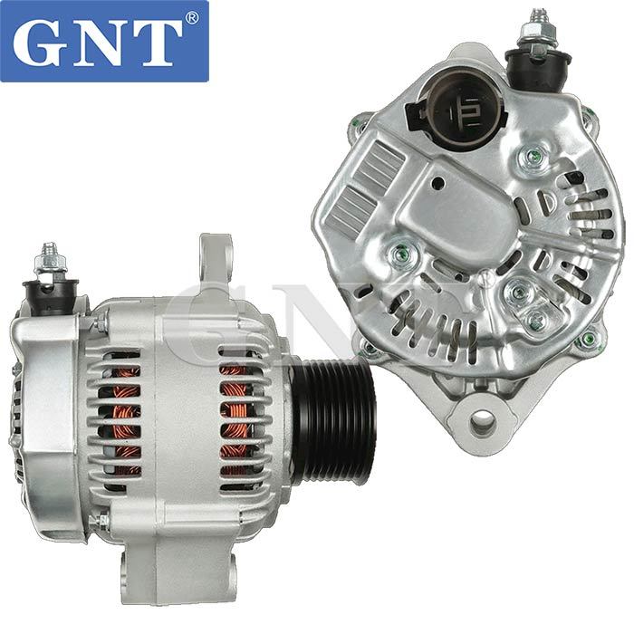 12V 90A Alternator compatible with JOHN DEERE 6081AFM01 Engine 0210800330 1022111180 CAL40551AS CAL40551GS ALN1249BS ALN1249GB 12474N