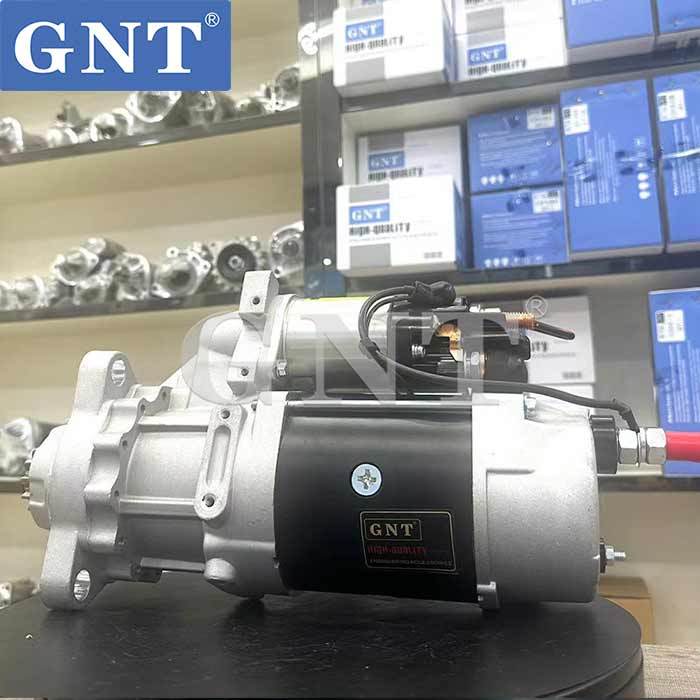 24V 12T 9.0KW GNT Starter compatible with Cummins ISL Engine 10461759 19011512 8200027 8200044 8200449 8200450 8200702 8300011