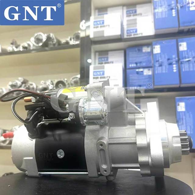 24V 12T 9.0KW GNT Starter compatible with VOLVO D12 Engine 80023708 115447 3102763 3938497 4891301 5367770 M9782171 M105705 6826N