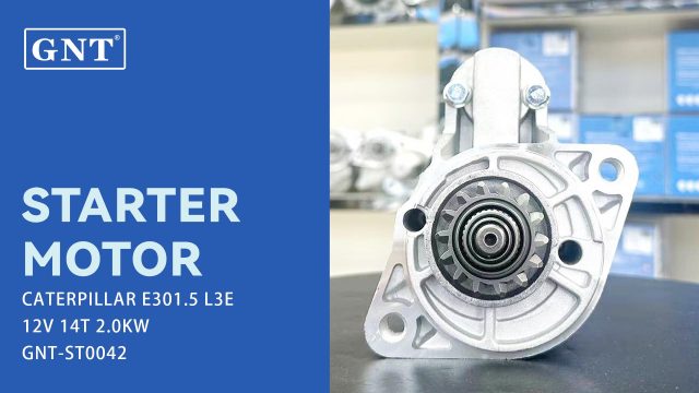 M000T60481 Starter Motor for CATERPILLAR L3E E301.5 30L6610500 30L6610600 M0T60481AM M001T68381