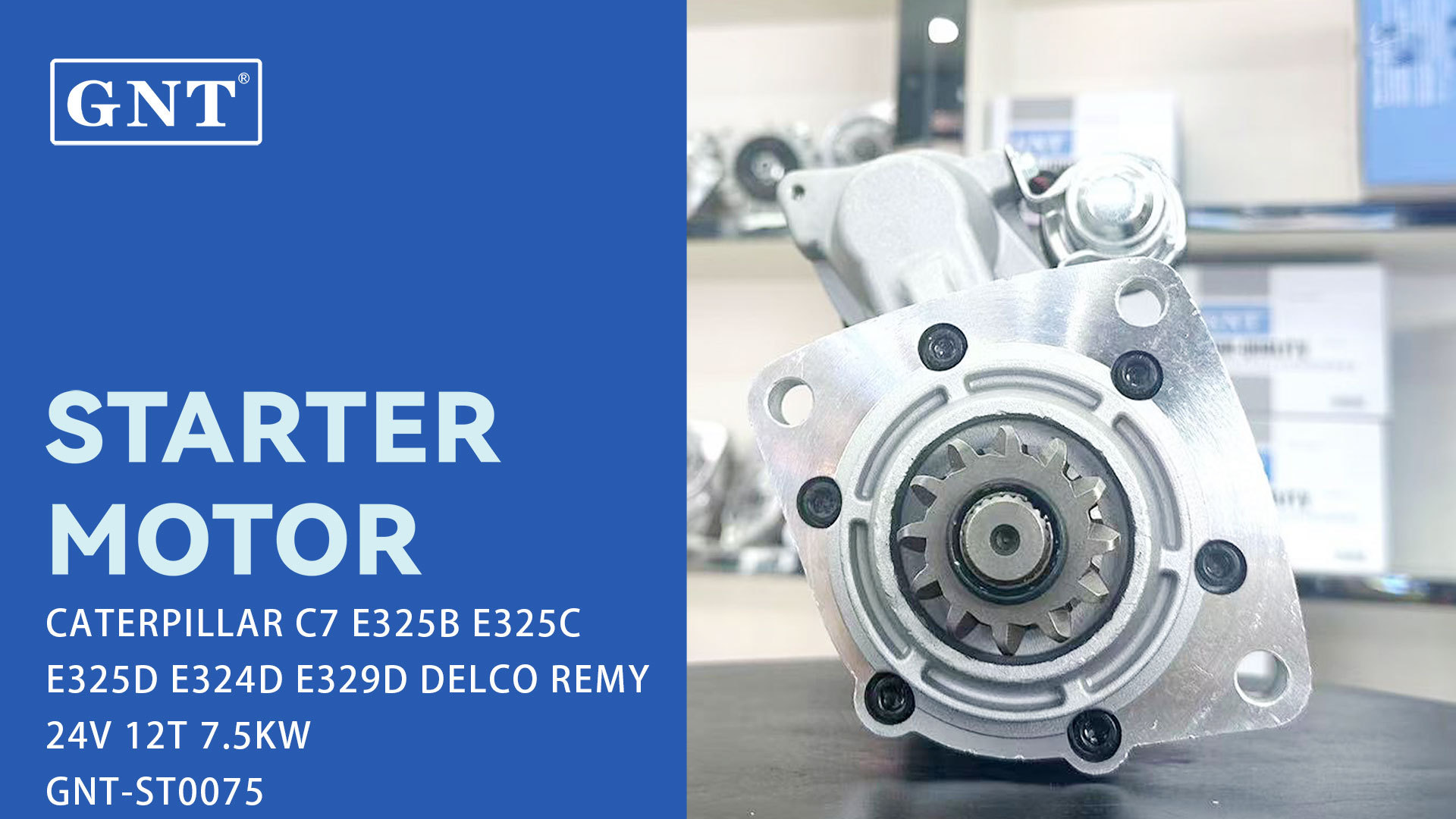 CATERPILLAR C7 Starter E329D10461395, 10461405, 10461417, 10478811, 10478815, 10478961, 10479013, 1993831, 1993918, STR4340