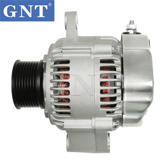 12V 90A Alternator compatible with JOHN DEERE 6081AFM01 Engine 0210800330 1022111180 CAL40551AS CAL40551GS ALN1249BS ALN1249GB 12474N
