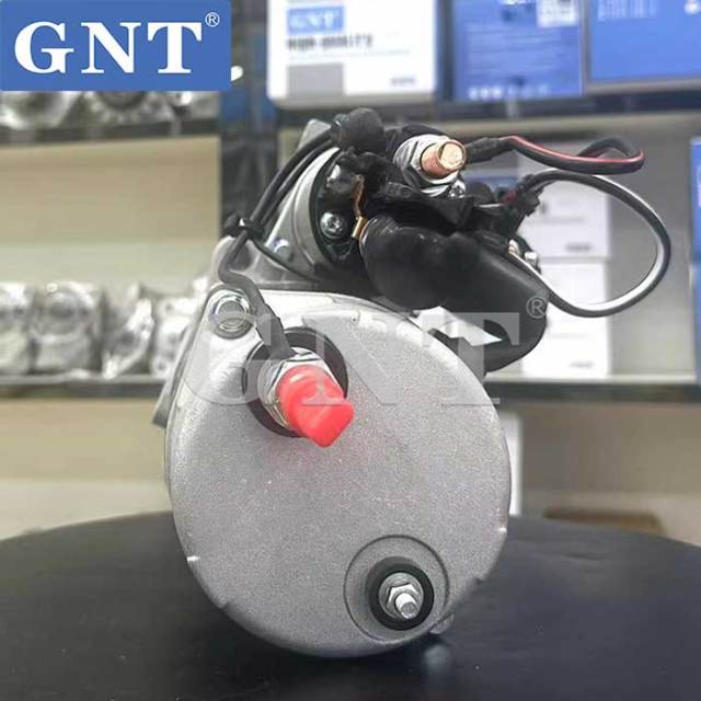 24V 12T 9.0KW GNT Starter compatible with Cummins ISB Engine 07011044 3281634 3352839 39002661 4096194 4096443 4096443NX 5256416 5284105 5284106