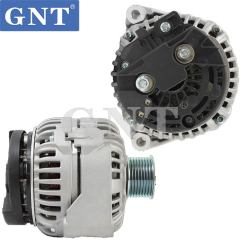 12V 150A Alternator compatible with JOHN DEERE JD6081 Engine RE185213 RE218703 SE501825 00101541602 A0101541602 1180758 1340893 DRA0797