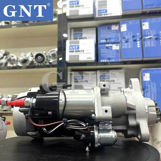 24V 11T 9.0KW GNT Starter compatible with Caterpillar C13 Engine 19011522 19011523 19011527 8200039 8200719 8200724 8201160 DRS0092 1587865