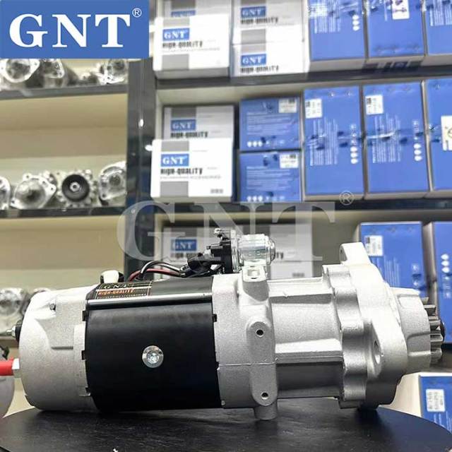24V 11T 9.0KW GNT Starter compatible with Cummins N14 ISX C15 ISM S50 Engine 8200700 8200704 8200706 8200712 8300016 8300018 8300058 M9T83579