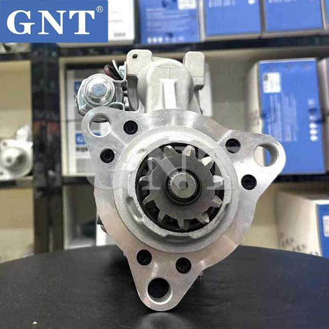 24V 11T 9.0KW GNT Starter compatible with Caterpillar C13 Engine M105702 M105R3502SE M105R3502SE-VPP 87417339 87439325 87439326 10461390