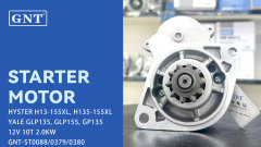 12V 10T GNT Starter motor compatible with YALE GLP135 GP155 Forklift Engine 2280005860 2280005861 2280005862 18198N 22203ND 4525N