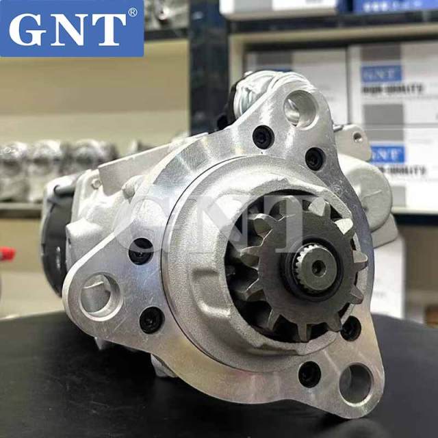 24V 11T 9.0KW GNT Starter compatible with Cummins N14 Engine 19011509 19011523 61003202 8200032 8200321 8200328 8200330 8200430 8200431