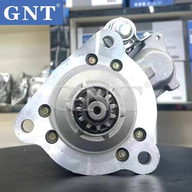 24V 11T GNT Starter compatible with DAEWOO DE12TIA Engine 30051600075 30051600075A 30051600075B 65262017074B 65262017074C 65262017074D