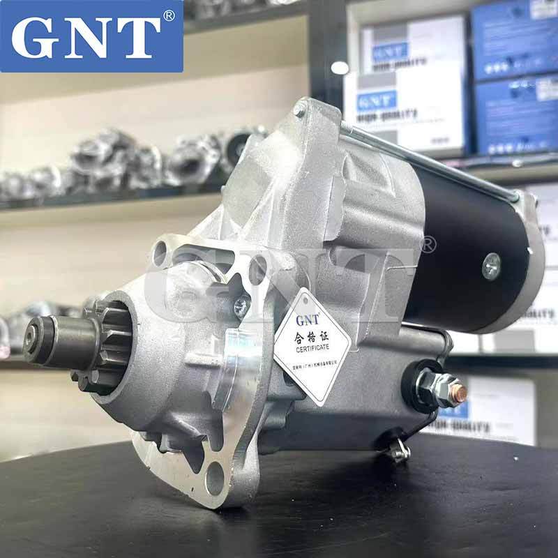 24V 10T GNT Starter motor compatible with Caterpillar 3116 Excavator Engine PA510158 STR9020 STR9118 2-3233-2W 17616N LRS01900 LRS1900
