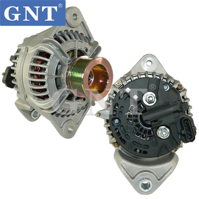 24V 100A Alternator compatible with VOLVO DH12D420 Engine 21429786 21429787 21429789 21524615 21652996 3803639 85000419 85000626 85000628