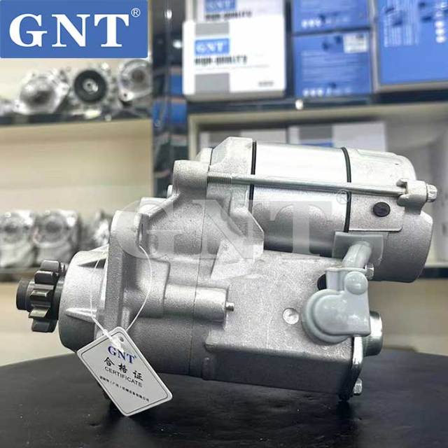 12V 10T GNT Starter compatible with Caterpillar HYSTER Lifttruck Engine 1280006880 1280006890 1280006890 2280006650 DSN2126