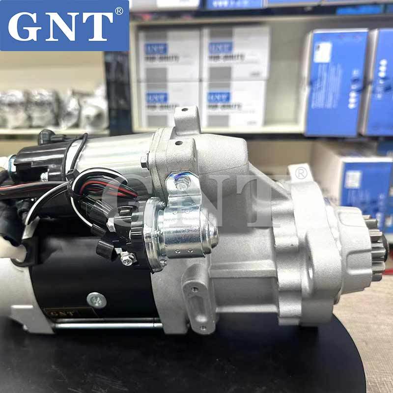 24V 11T 9.0KW GNT Starter motor compatible with Cummins S50 S60 NH220 Engine M105R3508SE STR4390 2-2348-DR-1 6852R 22348DR 6837N 6853N