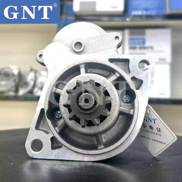 12V 10T GNT Starter motor compatible with YALE GLP135 Forklift Engine 1383240 2135890 3001021 3001023 3112195 3136101 335865 335867 8504304