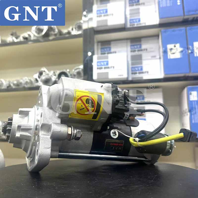 24V 10T 7.8W GNT Starter compatible with CATERPILLAR C7.1 E329GC E330GC ...