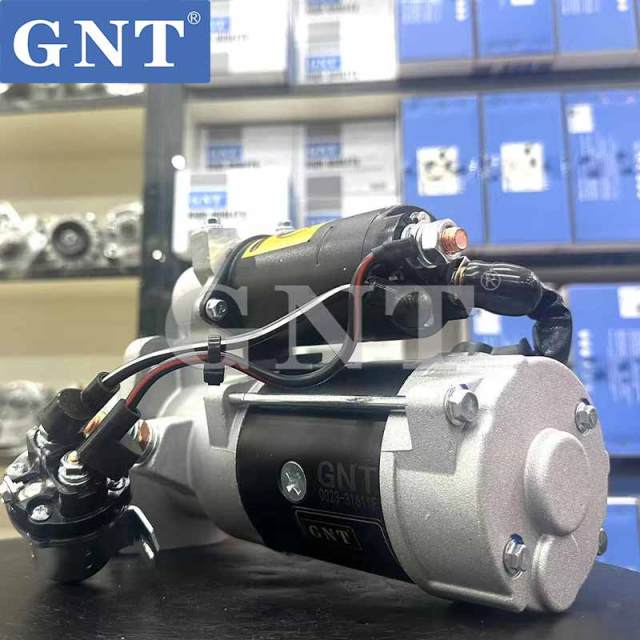 24V 10T 5.5KW GNT High Quality Starter motor compatible with CUMMINS QSB7 QSB6.7 Hyundai R215VS 29MT Engine 5340058 8201043 8200475 8200297