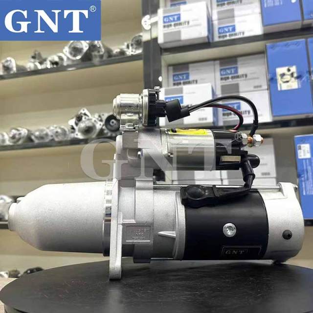 24V 13T Starter compatible with Hyundai R290LC-7 6D22 Engine 112342 CST32600OS 3610083010 3610084050 3610083050 18243N PA510083 QD2808 STR9107