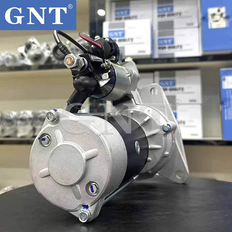 24V 13T Starter compatible with Hyundai R290LC-7 6D22 Engine 112342 CST32600OS 3610083010 3610084050 3610083050 18243N PA510083 QD2808 STR9107