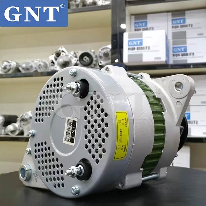24V 60A Alternator compatible with KOMATSU 6D125-2 PC400-7 Engine 0350004041 0350004250 0350004270 0350004510 0350004514 6008255221