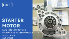 Starter for MITSUBISHI 6D16 6D17 R215-7 SK330-6 HD1430-3 113669, STM3669WA, S5107, PA510061, STR7107, 18542N, 300N10182Z
