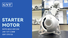 24V 13T Starter compatible with Hyundai R290LC-7 6D22 Engine 112342 CST32600OS 3610083010 3610084050 3610083050 18243N PA510083 QD2808 STR9107