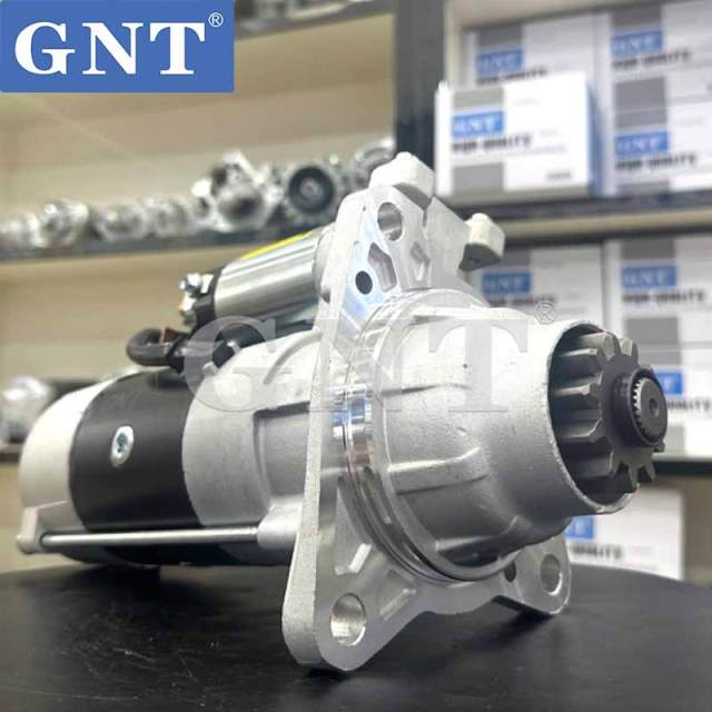 24V 11T GNT Starter motor compatible with MITSUBISHI 6D24 Engine 113746 CST32600 CST32600AS CST32600ES 19081007 PA510069 STR7904 1-510-25W 18963N