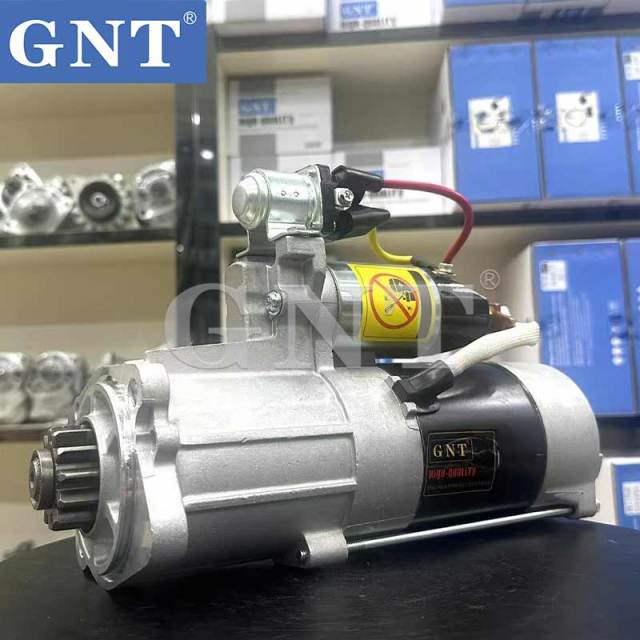 24V 12T 6.0KW GNT Starter motor compatible with D06FR SANY245-8 Engine M009T20471 M9T20471 STM1745SK