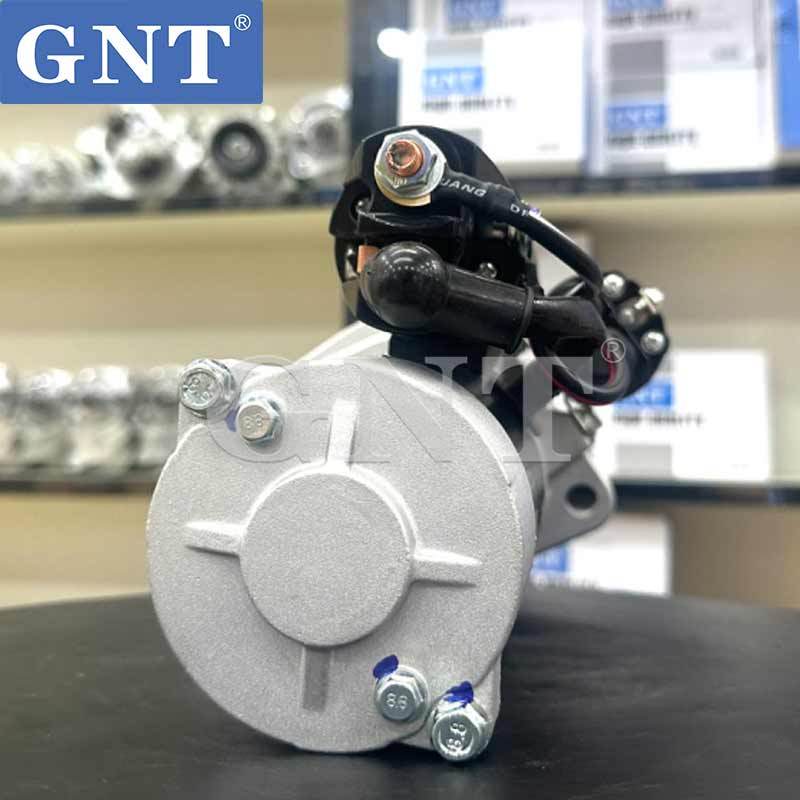 24V 11T Starter compatible with Mitsubishi 6D34 Engine M008T87171 M8T87171 ME049303 ME080740 VAME049303 60267410 2-3377-2W 18539N