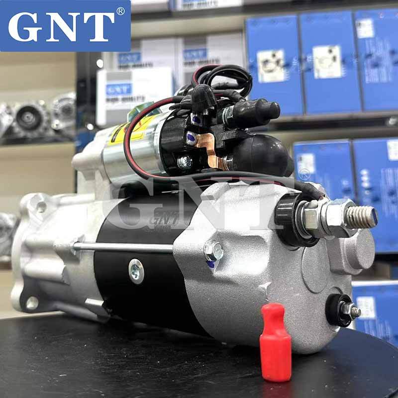 24V 10T 7.5KW GNT Starter motor compatible with DONGFENG CUMMINS Engine 1993829 323711 323-711 10461015 10461084 1993930 1993790 1993701 1993917