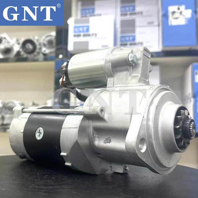 24V 11T Starter Motor compatible with MITSUBISHI S4E S4S  Engine 3446615102 3446620100 3446620102 M002T65271 M002T65272 M003T54071 M003T54072